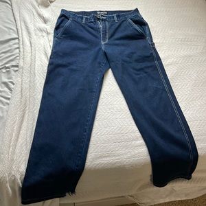 W34L30 Loose fit empyre navy blue jeans